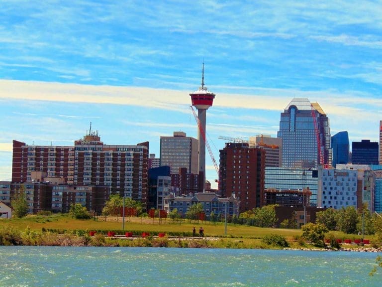 Calgary-River-Tower