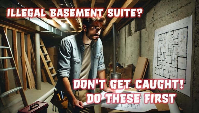 Illegal Basement Suite? Don't Get Caught!