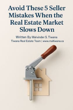5 seller mistakes when the real estate market slows down - avoid these 5 seller mistakes when the real estate market slows down 5-Seller-Mistakes-When-The-Real-Estate-Market-Slows-Down